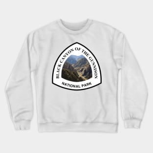 Black Canyon of the Gunnison National Park shield Crewneck Sweatshirt